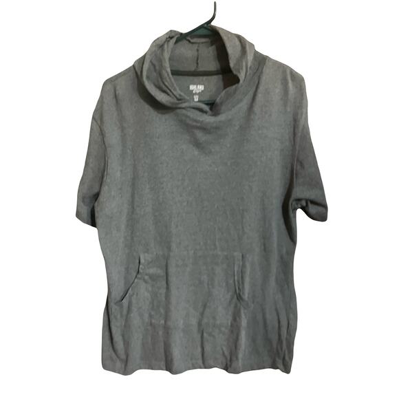 Highland Men's M T-shirt Hoodie Gray Short Sleeve Original - Picture 4 of 6